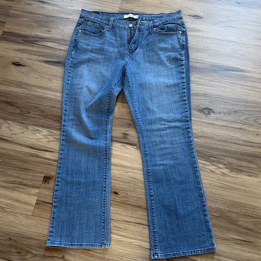 Levi's 515 Women's Blue Boot Cut Jeans - Size 12